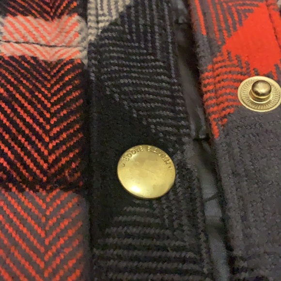 Eddie Bauer Flannel Coat Size Medium - Picture 5 of 7